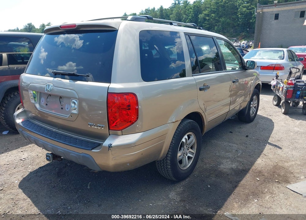 2005 HONDA PILOT VIN: 2HKYF184X5H562982
