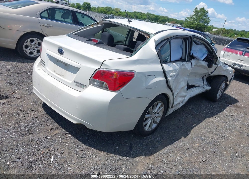 2014 SUBARU IMPREZA 2.0I PREMIUM VIN: JF1GJAC64EH026200