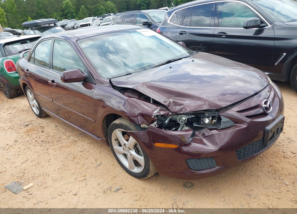 2008 MAZDA 6 I SPORT VE VIN: 1YVHP80C885M45523