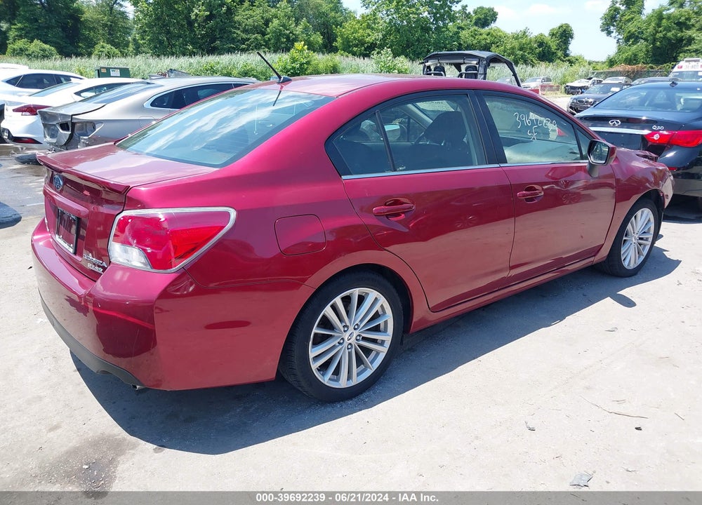 2015 SUBARU IMPREZA 2.0I PREMIUM VIN: JF1GJAK63FH021217
