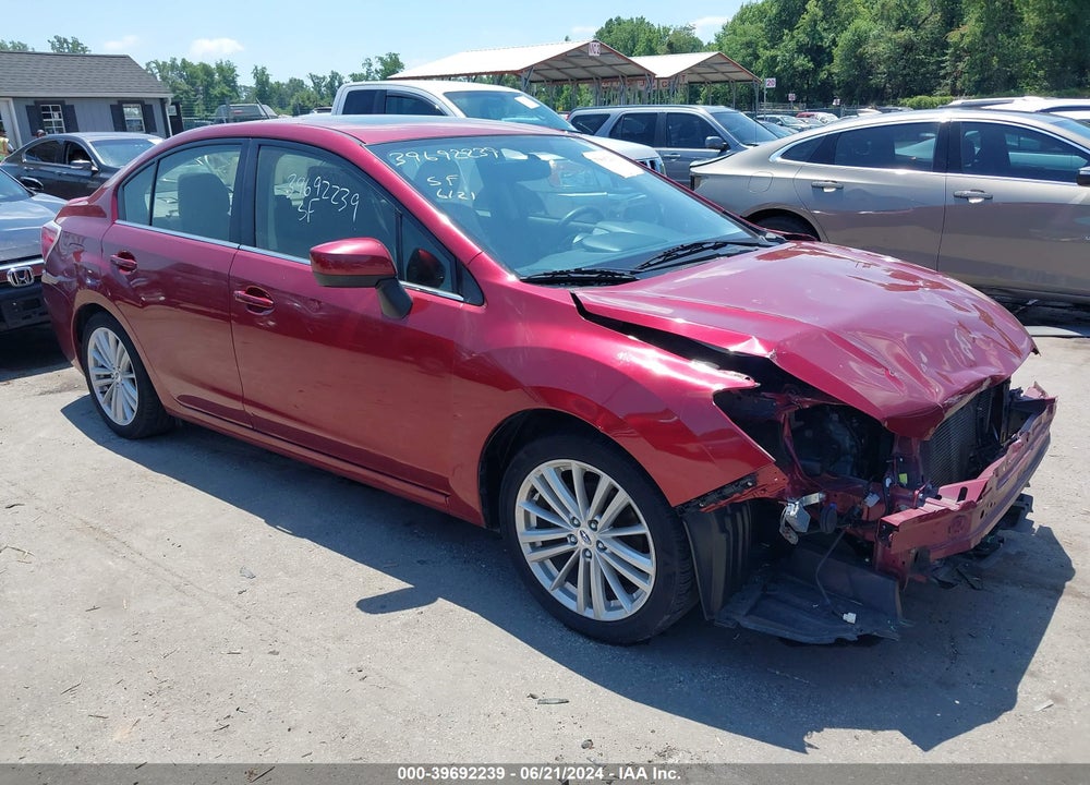 2015 SUBARU IMPREZA 2.0I PREMIUM VIN: JF1GJAK63FH021217