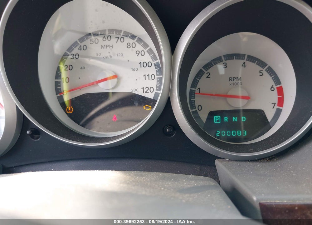 2008 DODGE GRAND CARAVAN SXT VIN: 2D8HN54X08R822583