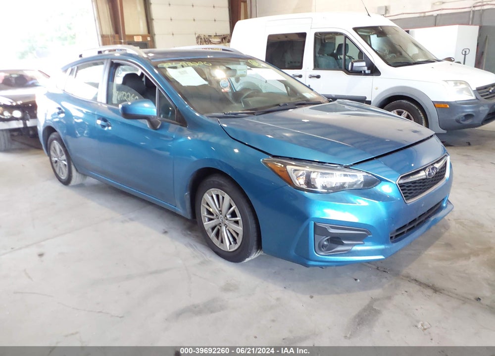 2018 SUBARU IMPREZA 2.0I PREMIUM VIN: 4S3GTAB65J3719239