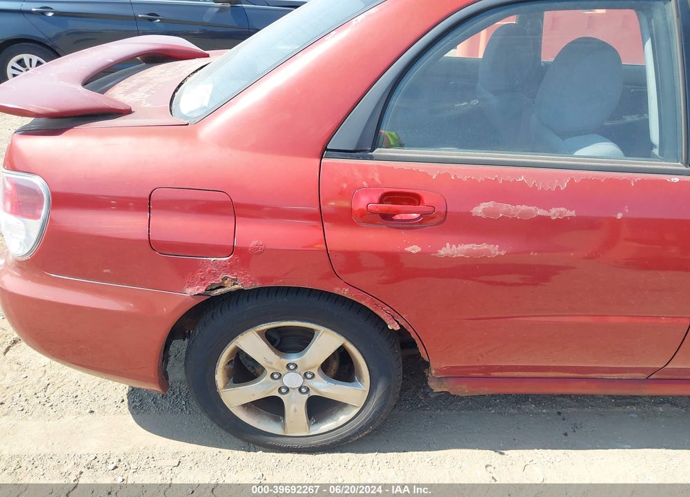 2007 SUBARU IMPREZA 2.5I VIN: JF1GD61647H507980