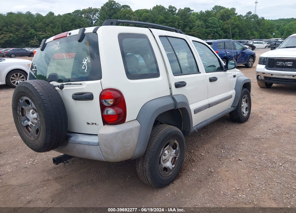 2006 JEEP LIBERTY VIN: 1J4GK48K86W122840