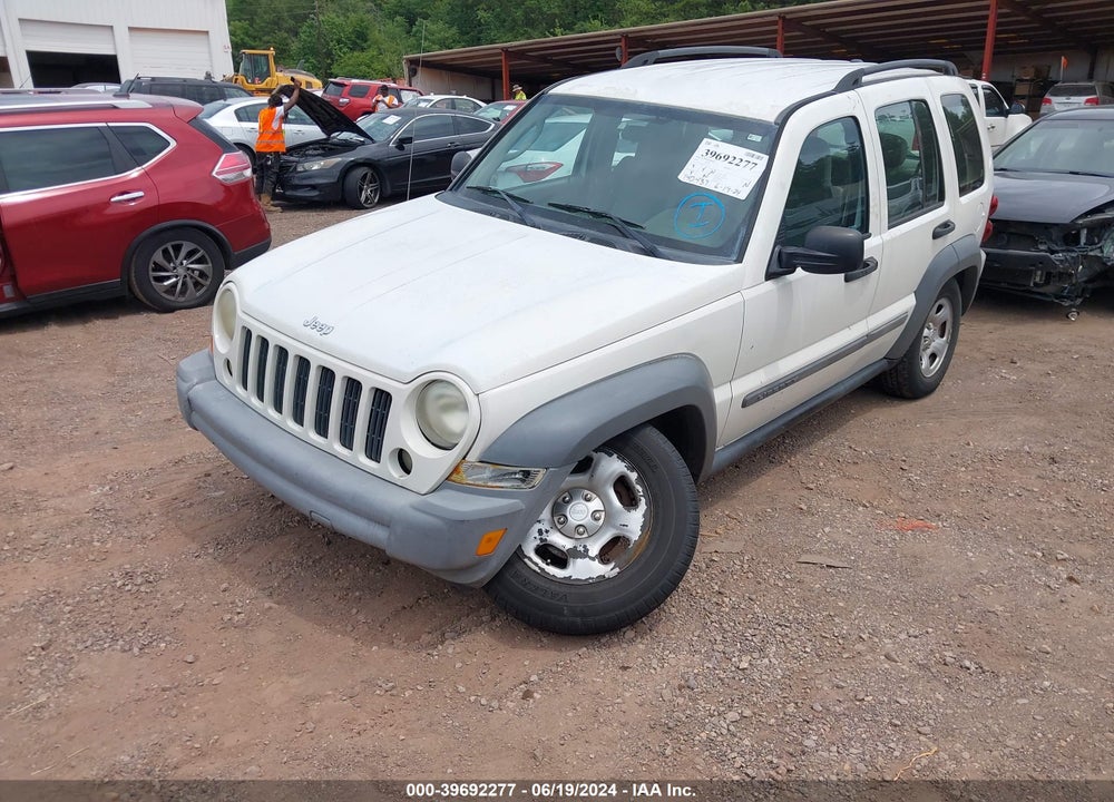 2006 JEEP LIBERTY VIN: 1J4GK48K86W122840