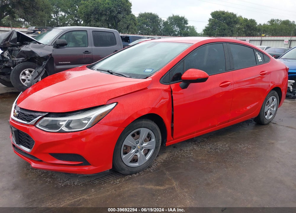 2018 CHEVROLET CRUZE LS AUTO VIN: 1G1BC5SM3J7127422