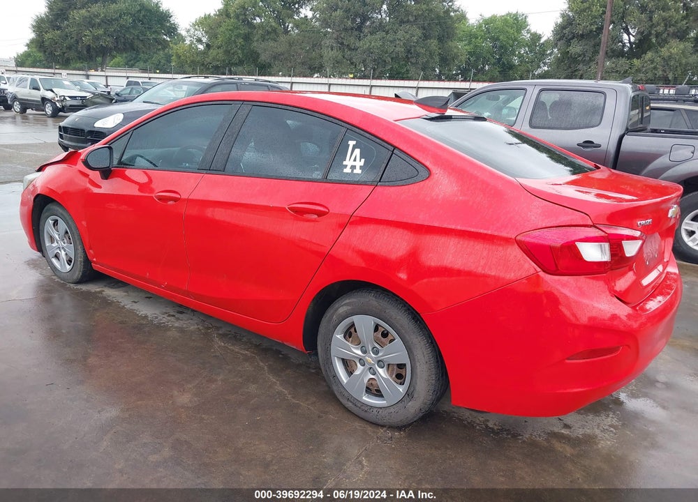2018 CHEVROLET CRUZE LS AUTO VIN: 1G1BC5SM3J7127422