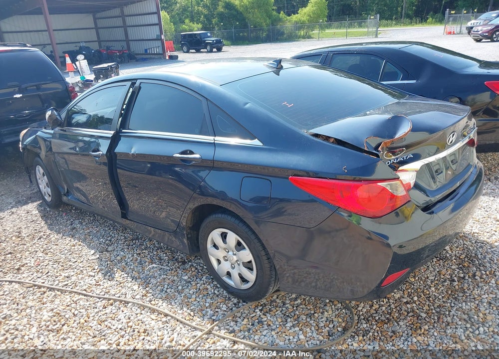 2014 HYUNDAI SONATA GLS VIN: 5NPEB4AC4EH913564