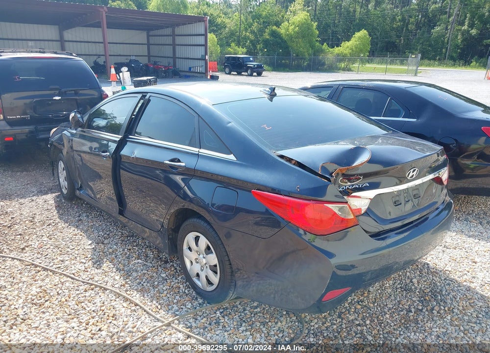 2014 HYUNDAI SONATA GLS VIN: 5NPEB4AC4EH913564