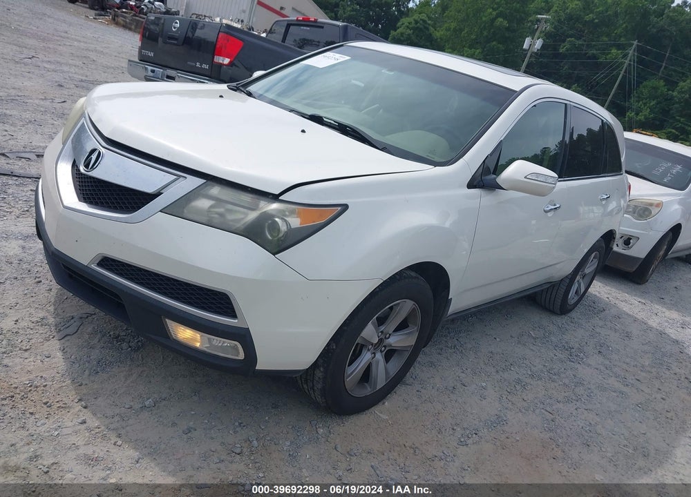 2011 ACURA MDX TECHNOLOGY PACKAGE VIN: 2HNYD2H68BH536893