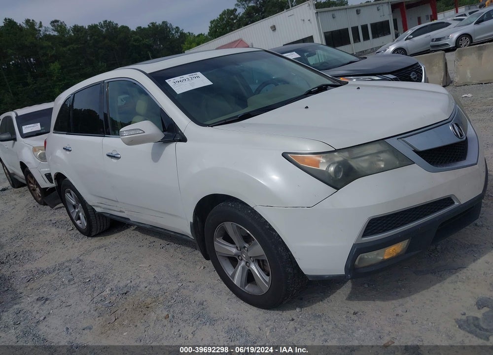 2011 ACURA MDX TECHNOLOGY PACKAGE VIN: 2HNYD2H68BH536893