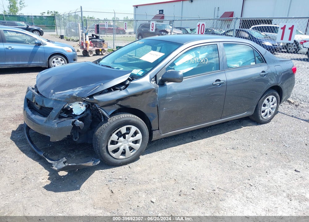 2010 TOYOTA COROLLA LE VIN: 2T1BU4EE6AC520171