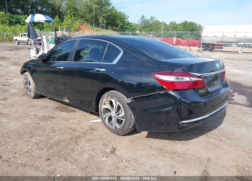 2016 HONDA ACCORD LX VIN: 1HGCR2F3XGA016177