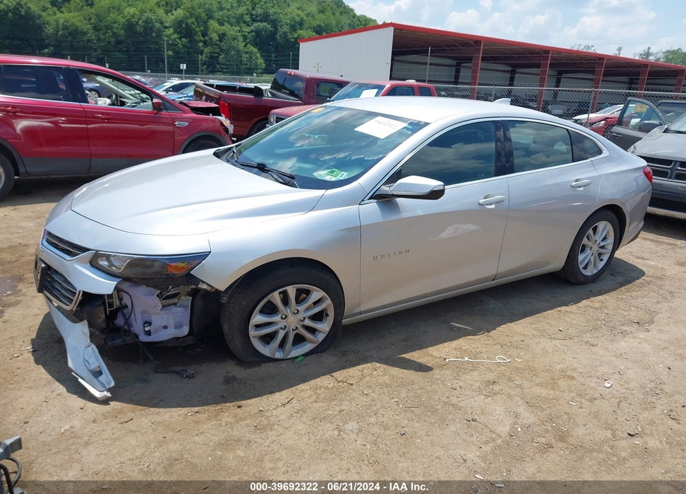 2018 CHEVROLET MALIBU LT VIN: 1G1ZD5STXJF270103