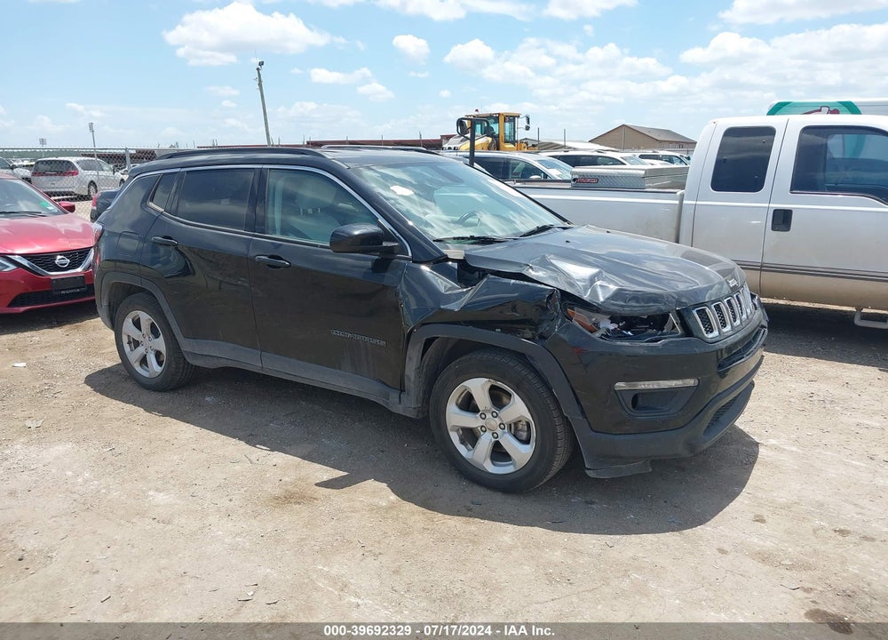 2020 JEEP COMPASS LATITUDE FWD VIN: 3C4NJCBB4LT224687