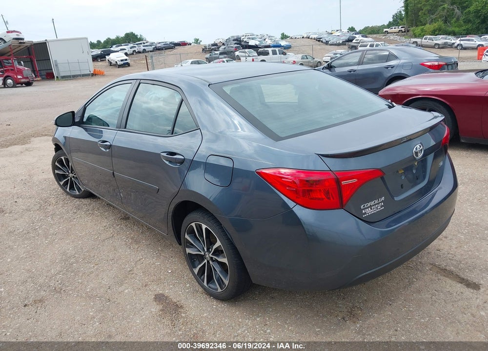 2019 TOYOTA COROLLA SE VIN: 2T1BURHE8KC164123