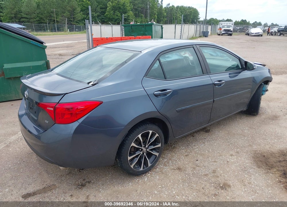 2019 TOYOTA COROLLA SE VIN: 2T1BURHE8KC164123