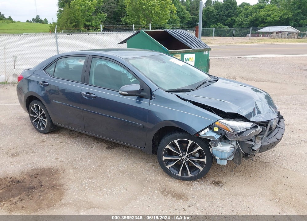 2019 TOYOTA COROLLA SE VIN: 2T1BURHE8KC164123