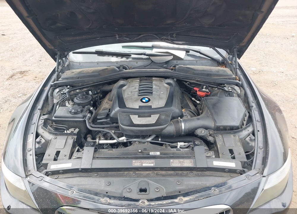 2007 BMW 650I VIN: WBAEK13507CN83186