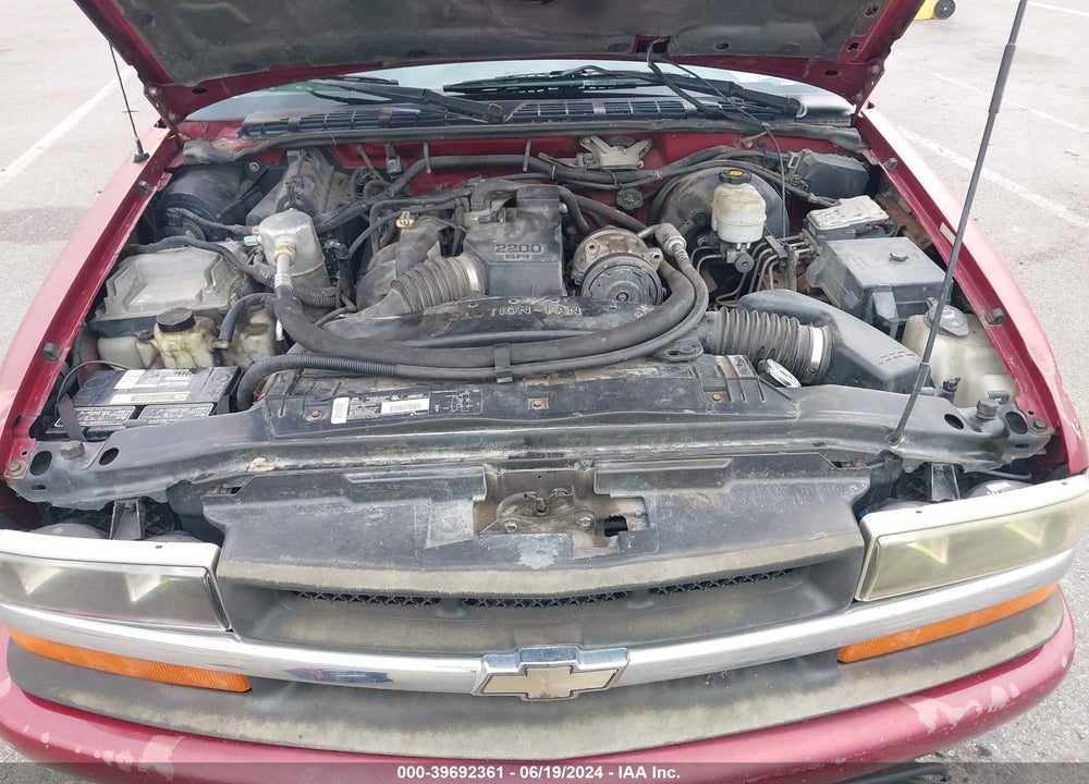 2003 CHEVROLET S-10 LS VIN: 1GCCS19H038124278