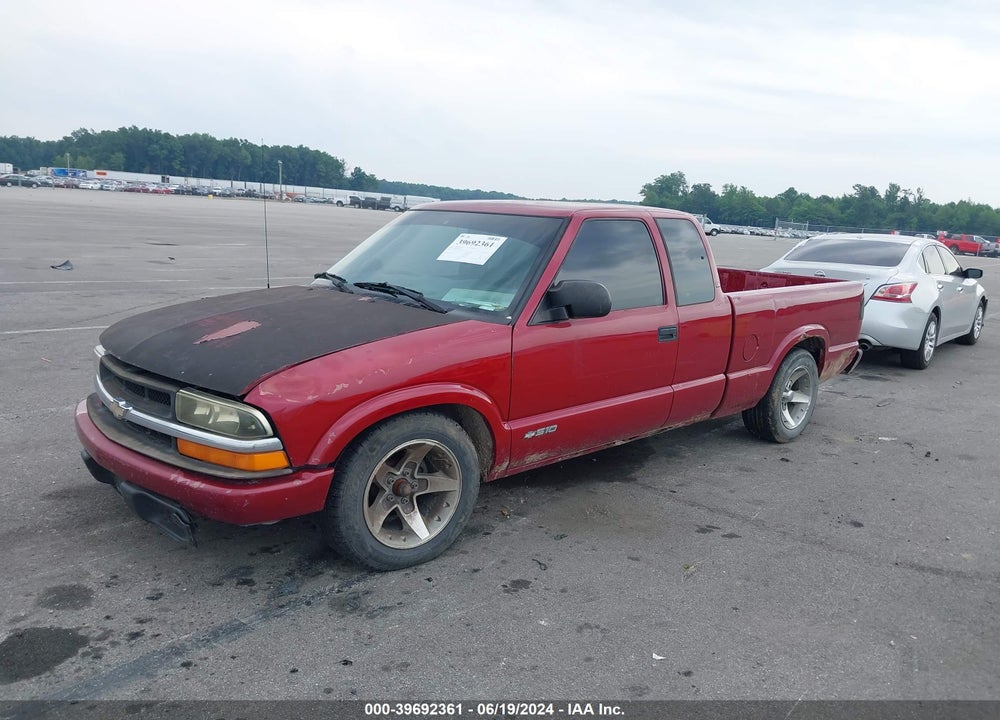 2003 CHEVROLET S-10 LS VIN: 1GCCS19H038124278