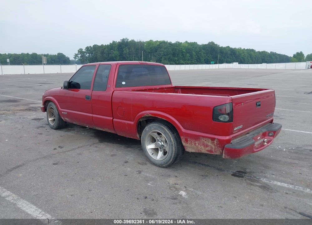 2003 CHEVROLET S-10 LS VIN: 1GCCS19H038124278
