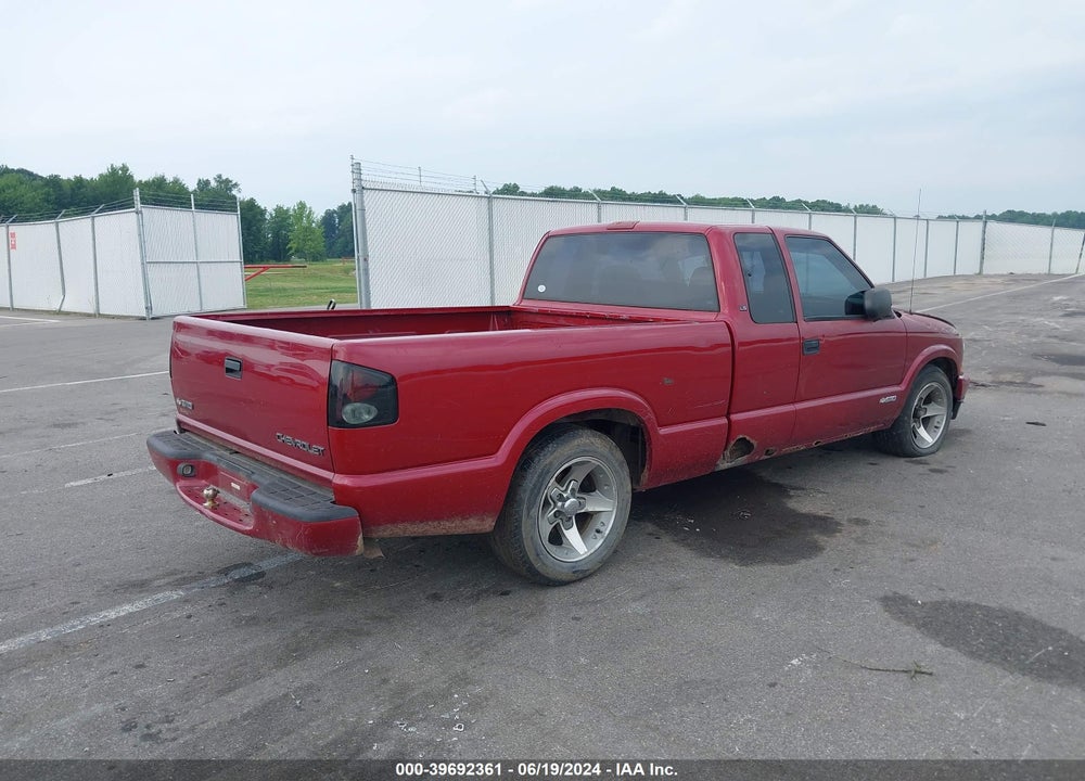 2003 CHEVROLET S-10 LS VIN: 1GCCS19H038124278