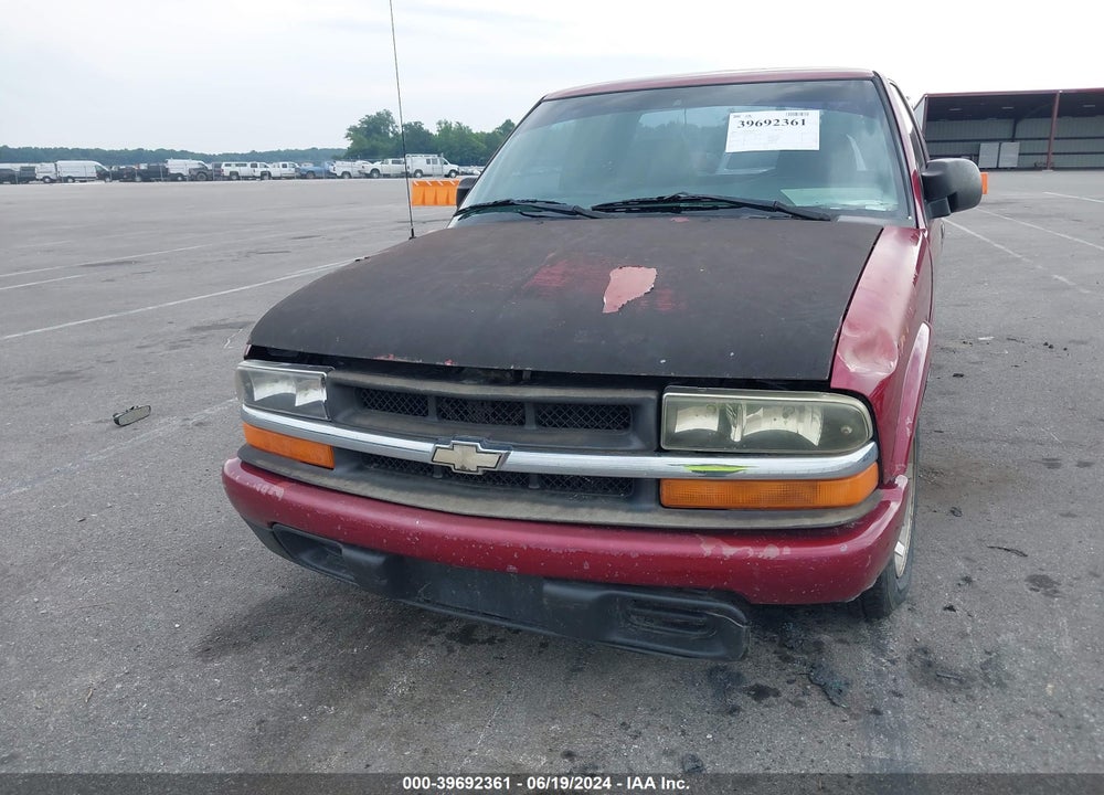 2003 CHEVROLET S-10 LS VIN: 1GCCS19H038124278