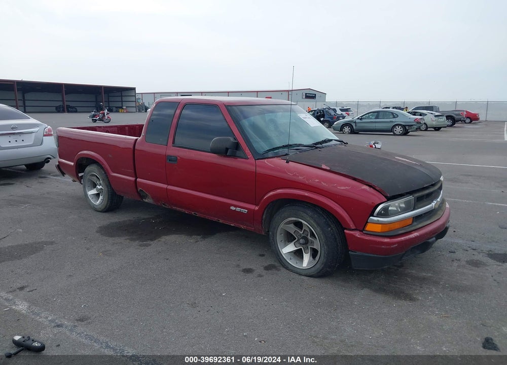 2003 CHEVROLET S-10 LS VIN: 1GCCS19H038124278