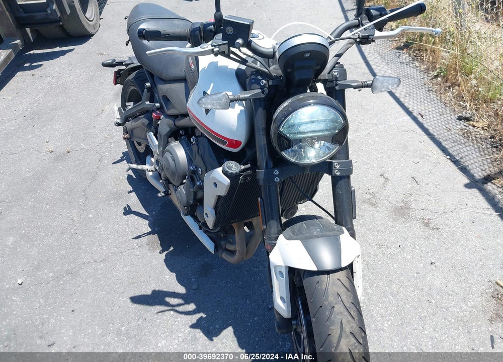 2022 TRIUMPH MOTORCYCLE TRIDENT 660 VIN: SMTL10UL7NTAZ6024