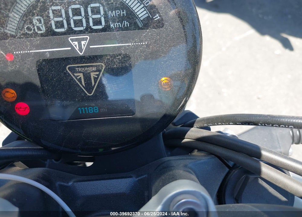 2022 TRIUMPH MOTORCYCLE TRIDENT 660 VIN: SMTL10UL7NTAZ6024