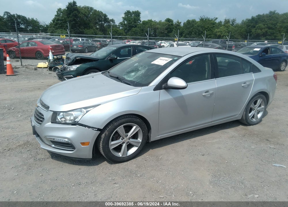 2015 CHEVROLET CRUZE 2LT AUTO VIN: 1G1PE5SB8F7142861