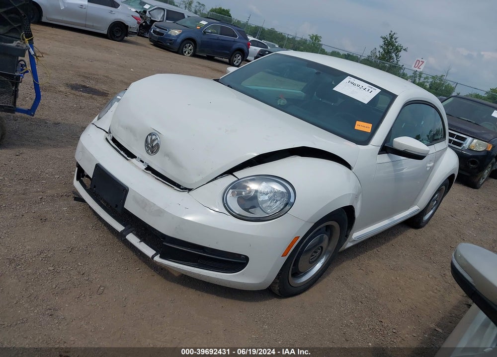 2012 VOLKSWAGEN BEETLE 2.5L VIN: 3VWJP7AT2CM607291