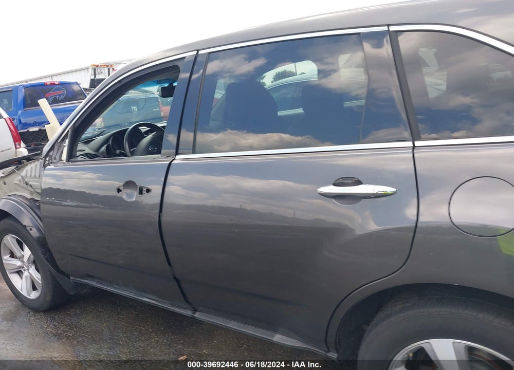 2011 ACURA MDX VIN: 2HNYD2H25BH539909