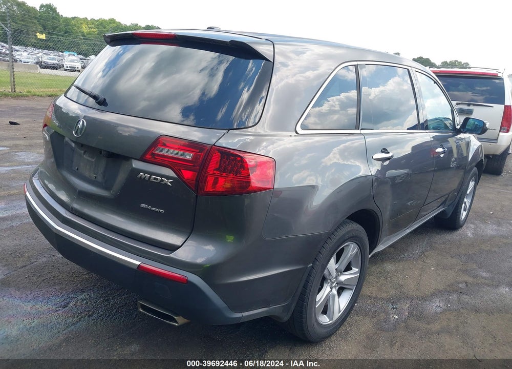 2011 ACURA MDX VIN: 2HNYD2H25BH539909