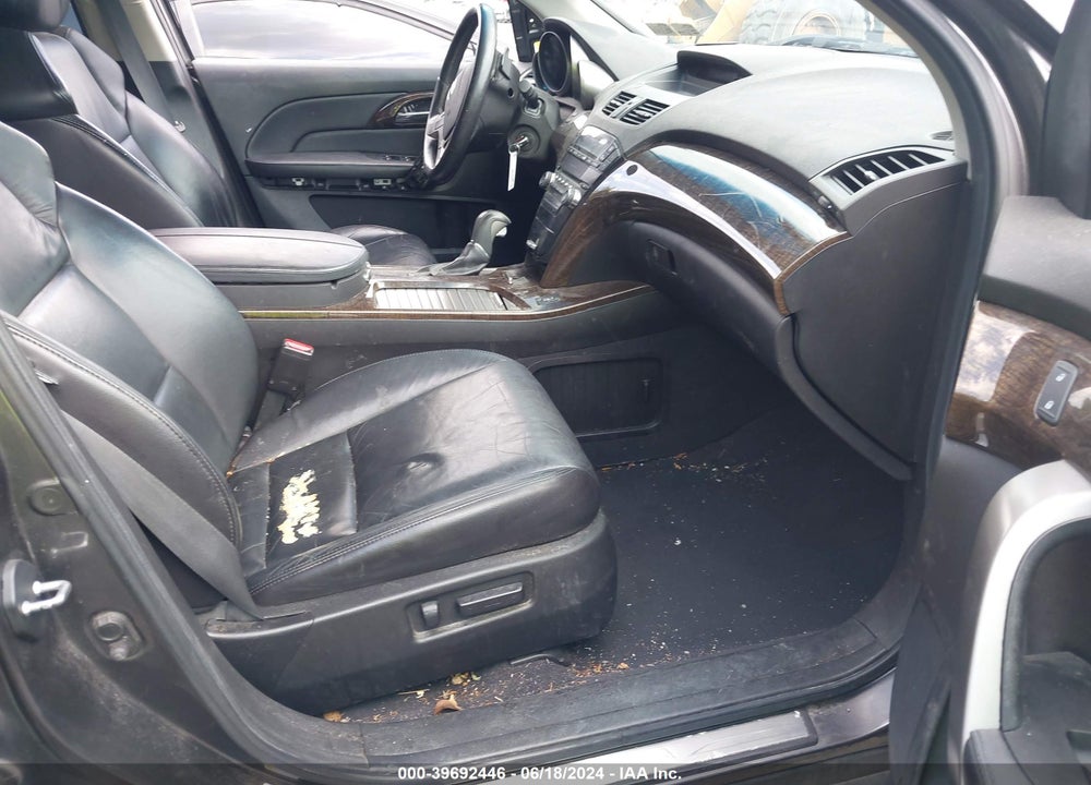 2011 ACURA MDX VIN: 2HNYD2H25BH539909