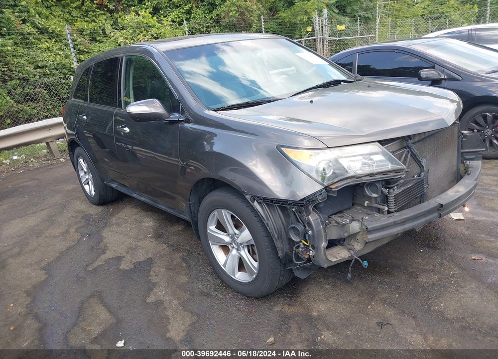 2011 ACURA MDX VIN: 2HNYD2H25BH539909