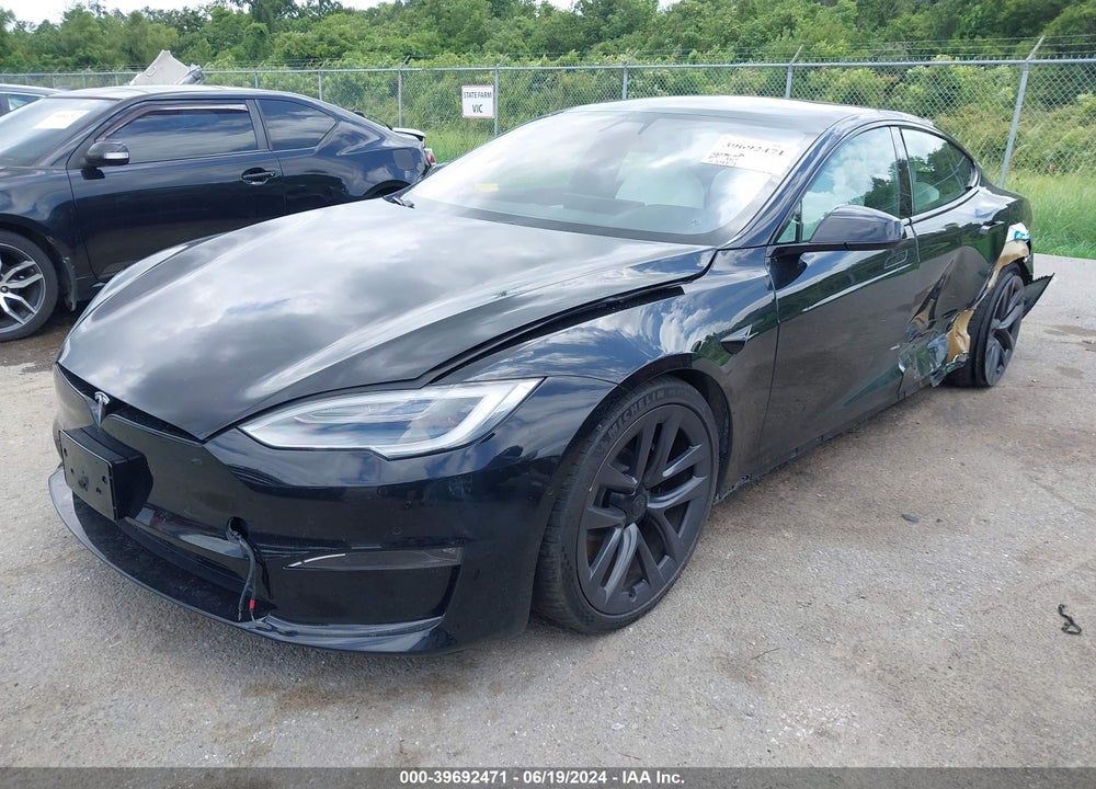 2021 TESLA MODEL S PLAID TRI MOTOR ALL-WHEEL DRIVE VIN: 5YJSA1E63MF451357