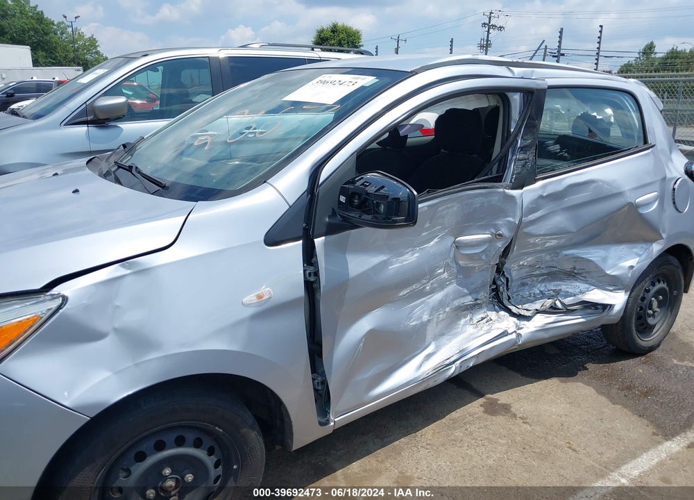 2021 MITSUBISHI MIRAGE CARBONITE EDITION/ES/LE VIN: ML32AUHJ3MH002667