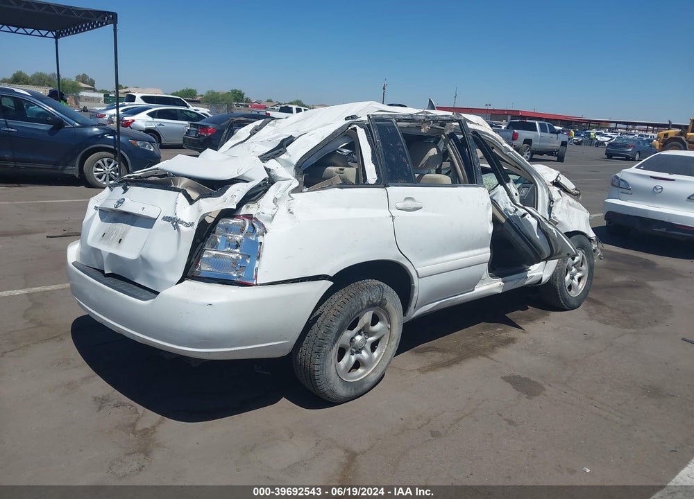 2003 TOYOTA HIGHLANDER VIN: JTEGD21A230066992