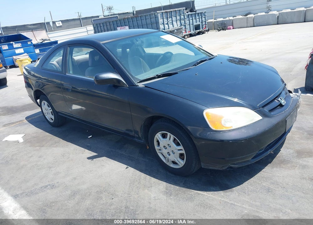 2002 HONDA CIVIC DX VIN: 1HGEM22282L033139