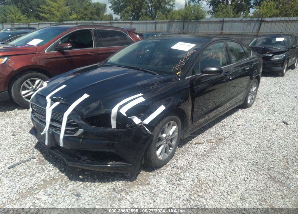 2017 FORD FUSION SE VIN: 3FA6P0H70HR319603