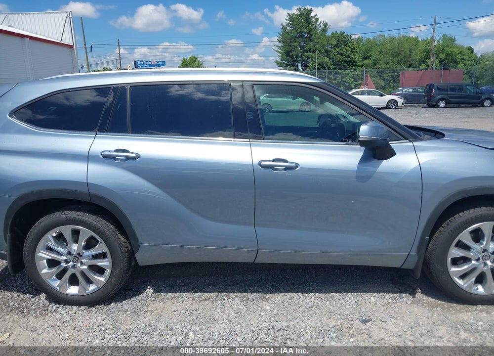 2024 TOYOTA HIGHLANDER LIMITED VIN: 5TDKDRBH0RS542939