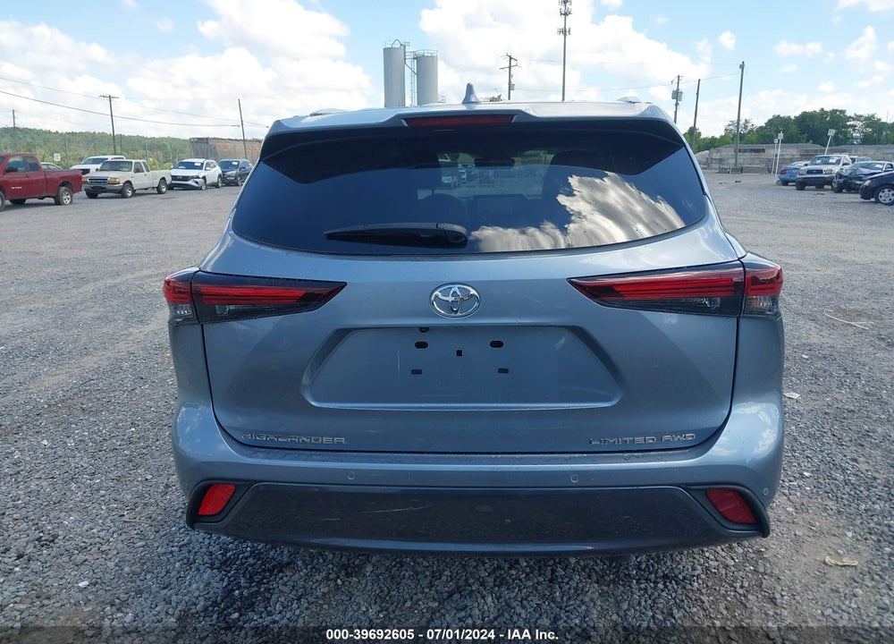 2024 TOYOTA HIGHLANDER LIMITED VIN: 5TDKDRBH0RS542939