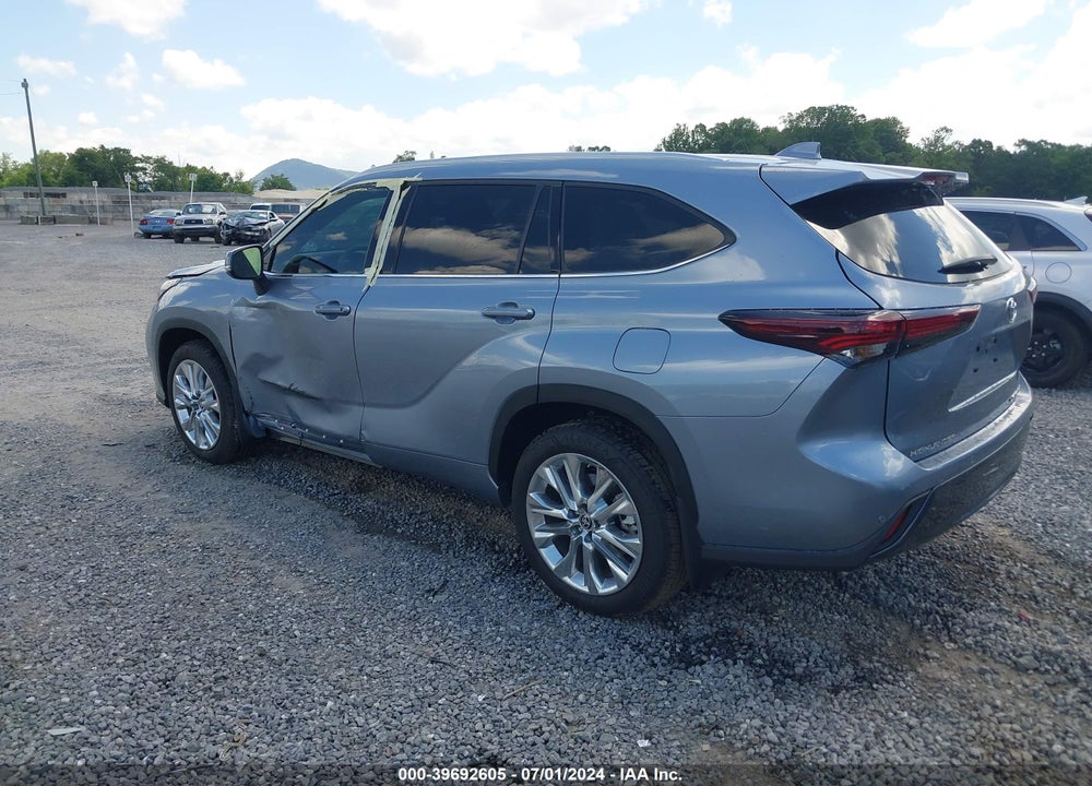 2024 TOYOTA HIGHLANDER LIMITED VIN: 5TDKDRBH0RS542939