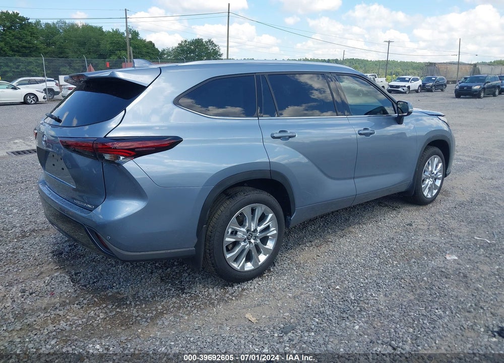 2024 TOYOTA HIGHLANDER LIMITED VIN: 5TDKDRBH0RS542939