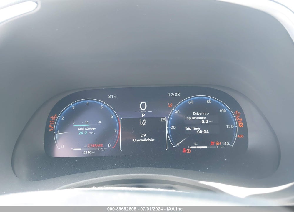 2024 TOYOTA HIGHLANDER LIMITED VIN: 5TDKDRBH0RS542939