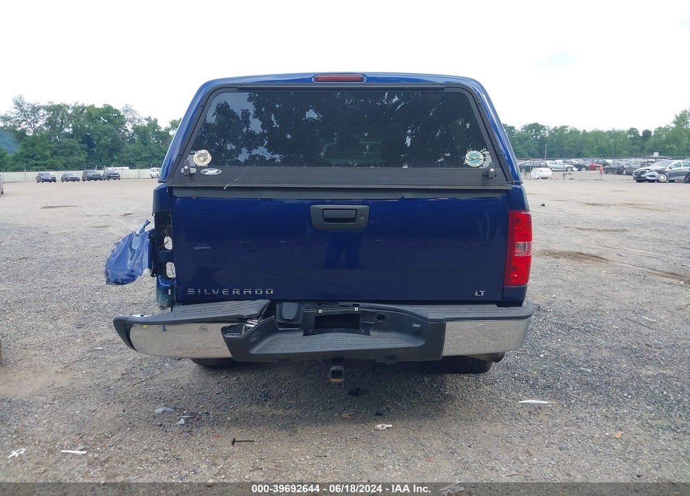 2012 CHEVROLET SILVERADO 1500 LT VIN: 3GCPKSE73CG289594