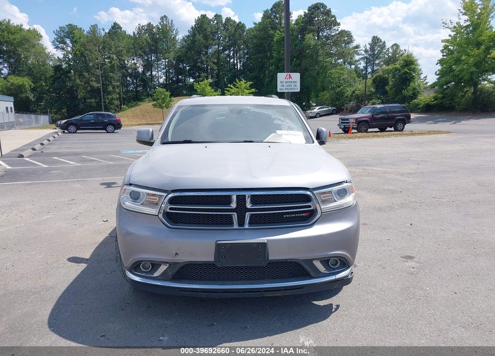 2014 DODGE DURANGO SXT VIN: 1C4RDJAG2EC383538